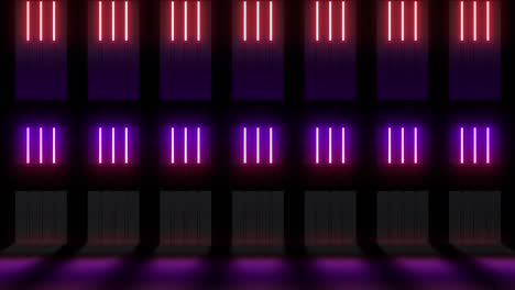 neon light wall background