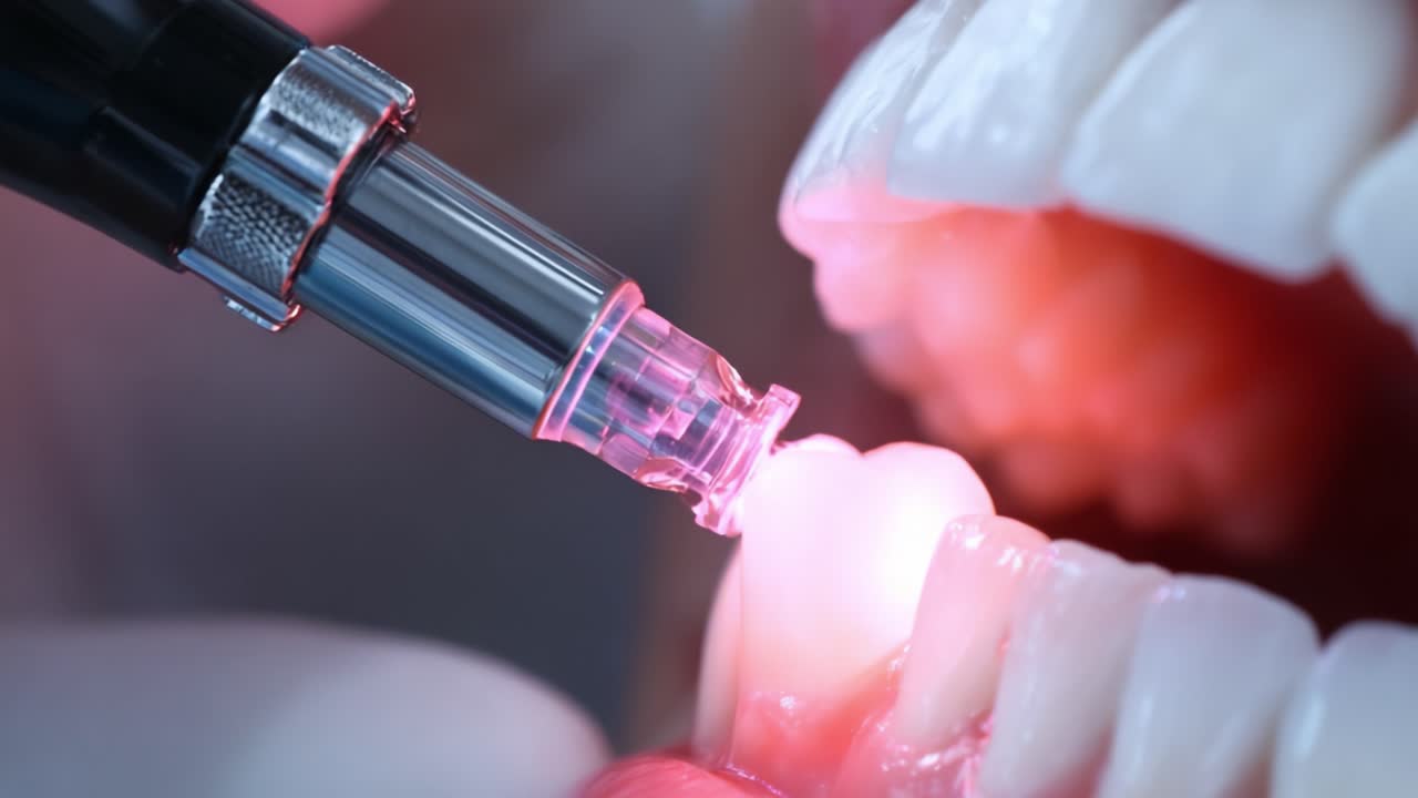Advanced Dental Procedure: A Close-Up on Modern Technology Utilizing Laser Treatment for Tooth Care and Oral Health Preservation