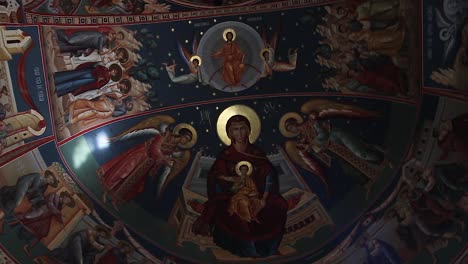 glorious church ceiling artwork camera spin