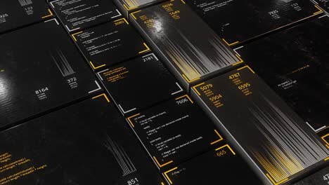 abstract computer code display