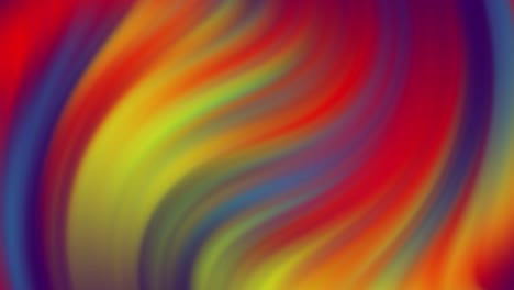 colorido brillante bucle sin costuras torcido gradiente fondo.3d hacer filas coloridas púrpura rojo amarillo azul rayas ondulantes