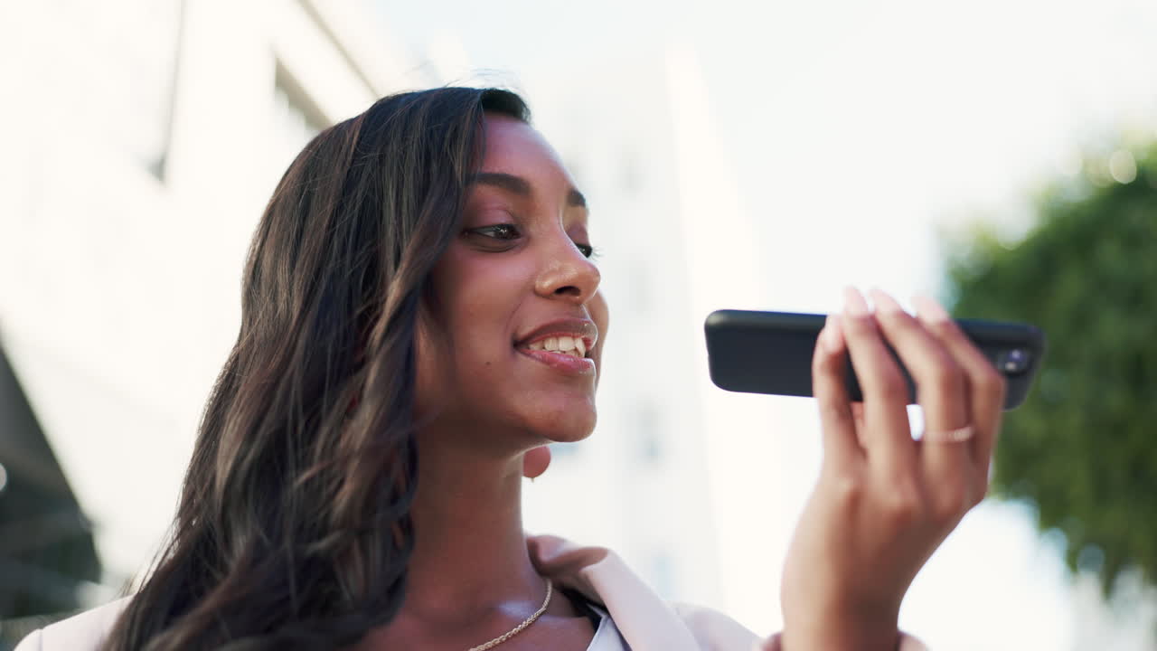 Voice audio, phone and talking Indian woman