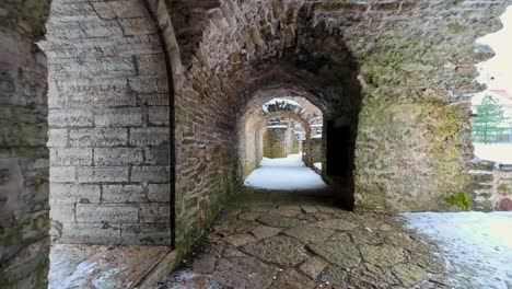 pirita convet ruins in tallinn estonia