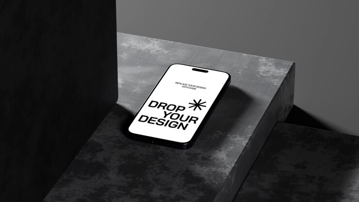 Mobile Phone Screen Mockup