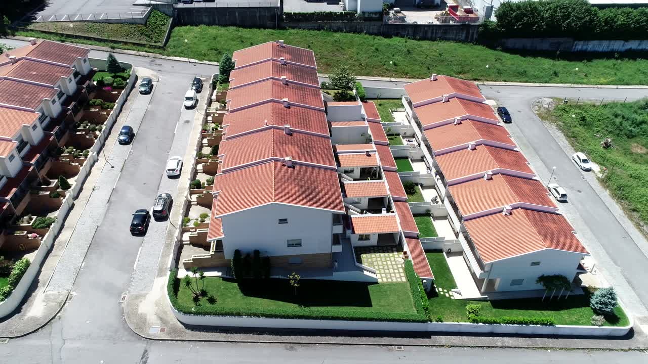 fotografía aérea del nuevo barrio