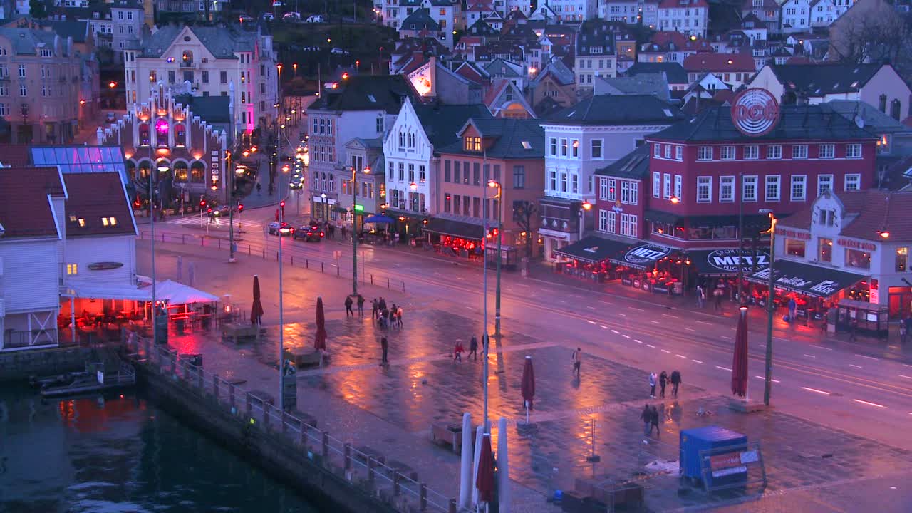 노르웨이 베르겐 밤