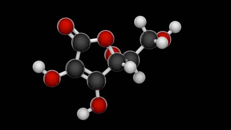 vitamin c (ascorbic acid). rgb + alpha (transparent) channel.