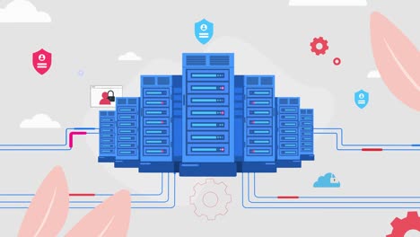 Security Data Server Infographic White