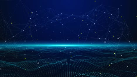 abstract futuristic technology concept of ai future technologies hightech data matrix futuristic hud