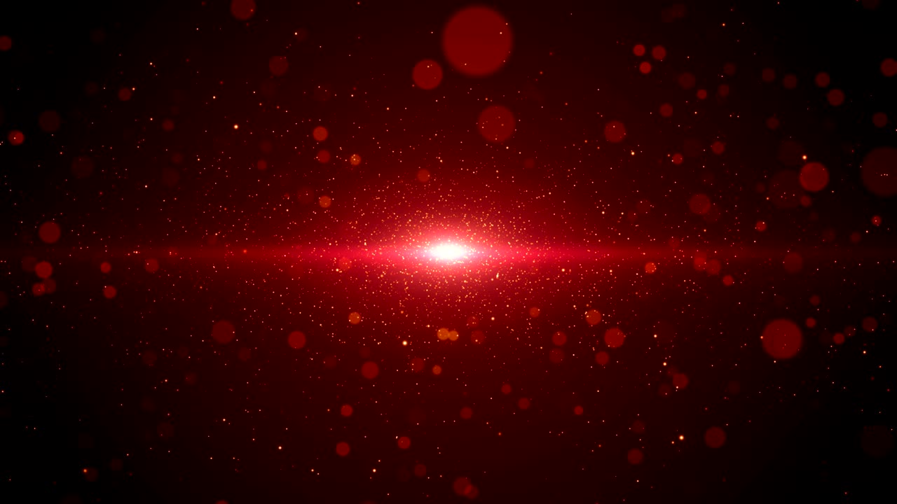 partículas de polvo abstracto luz bokeh títulos de movimiento bucle de fondo cinematográfico