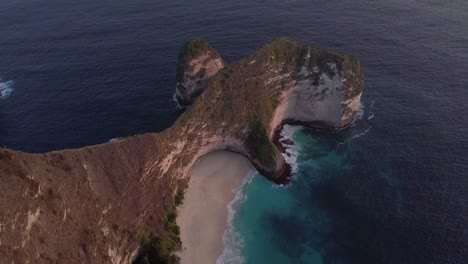 AERIAL:-Nusa-Penida-island-Kelingking-Beach