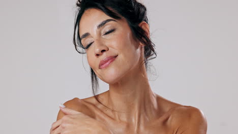 hermoso retrato de una mujer sonriente