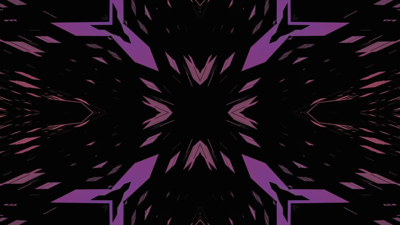 el fondo del bucle del caleidoscopio