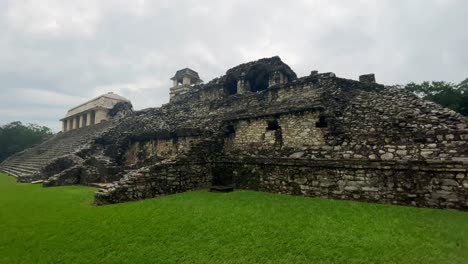 chiapas mexico palenque maya ruins in the jungle