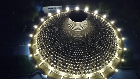 unusual round roof. looks like a portal