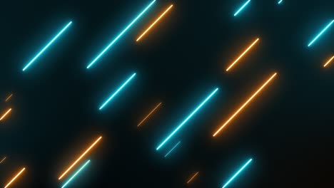 fondo de bucle de luz de neón sin costuras