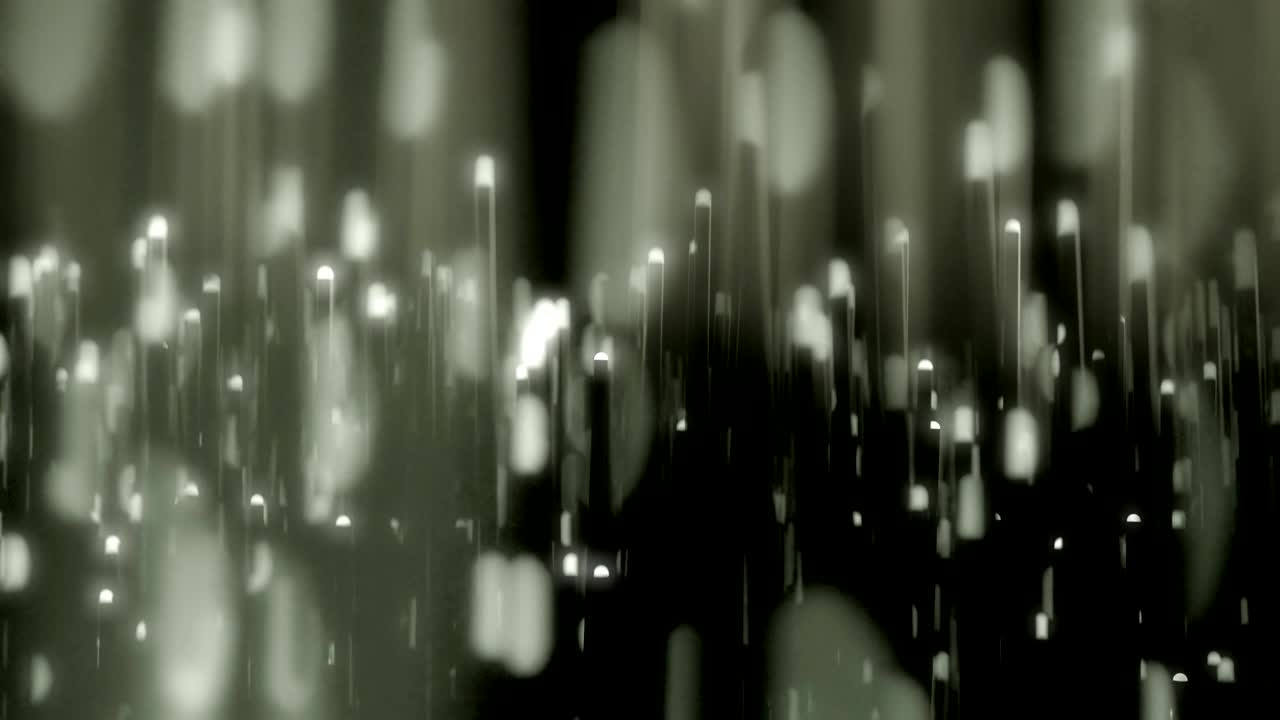 광섬유 케이블이 프레임 전체에 퍼져 있습니다.