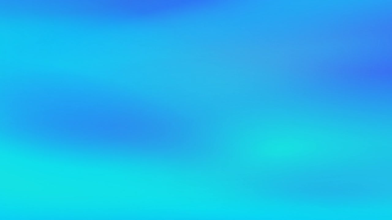 fondo de gradiente azul en movimiento de onda de bucle. animación de fondo suave de color neón azul.