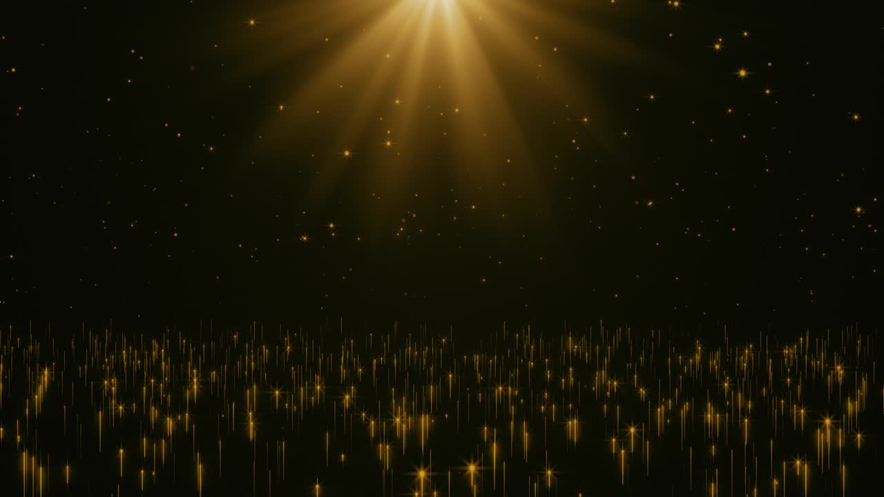 Golden Sparkling Background