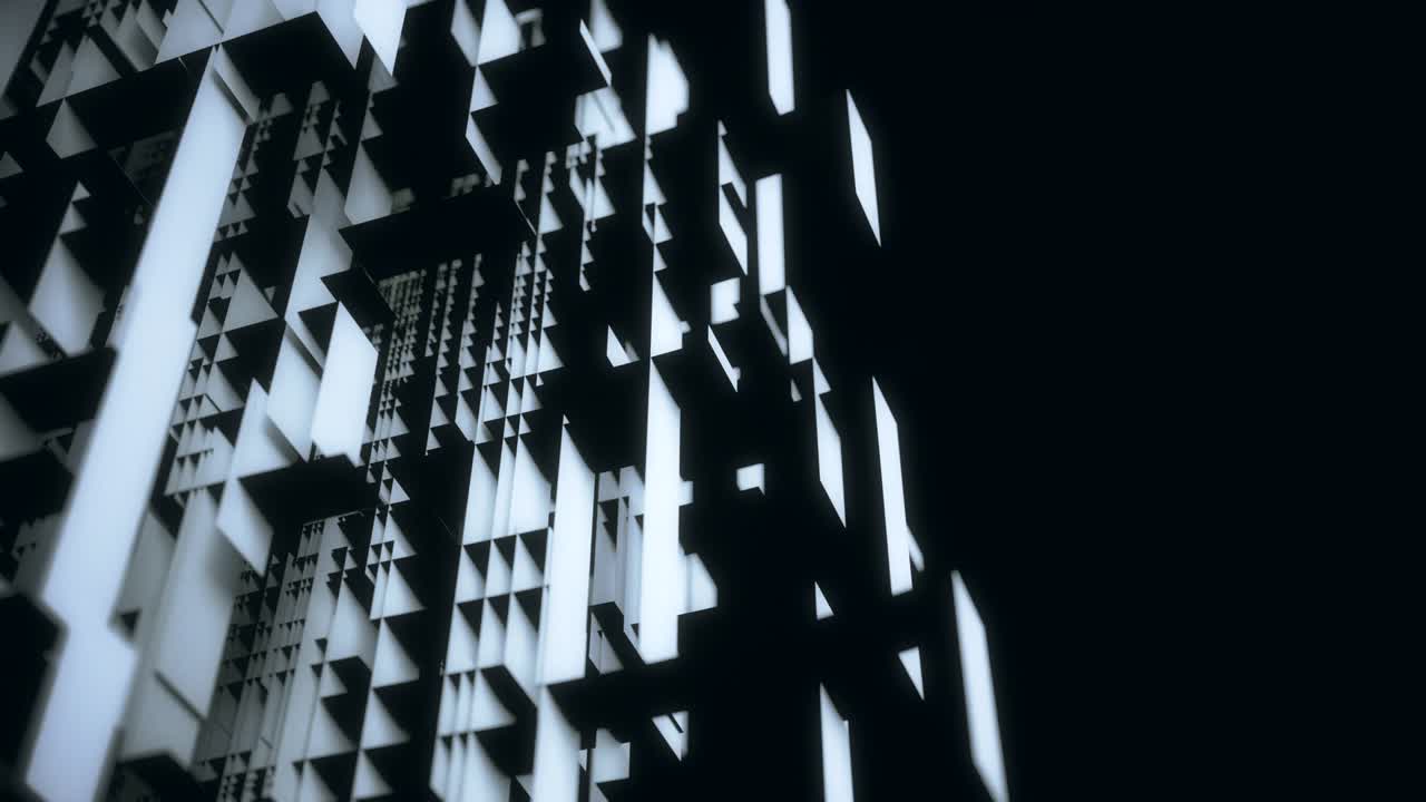 el patrón de origami ondulado.