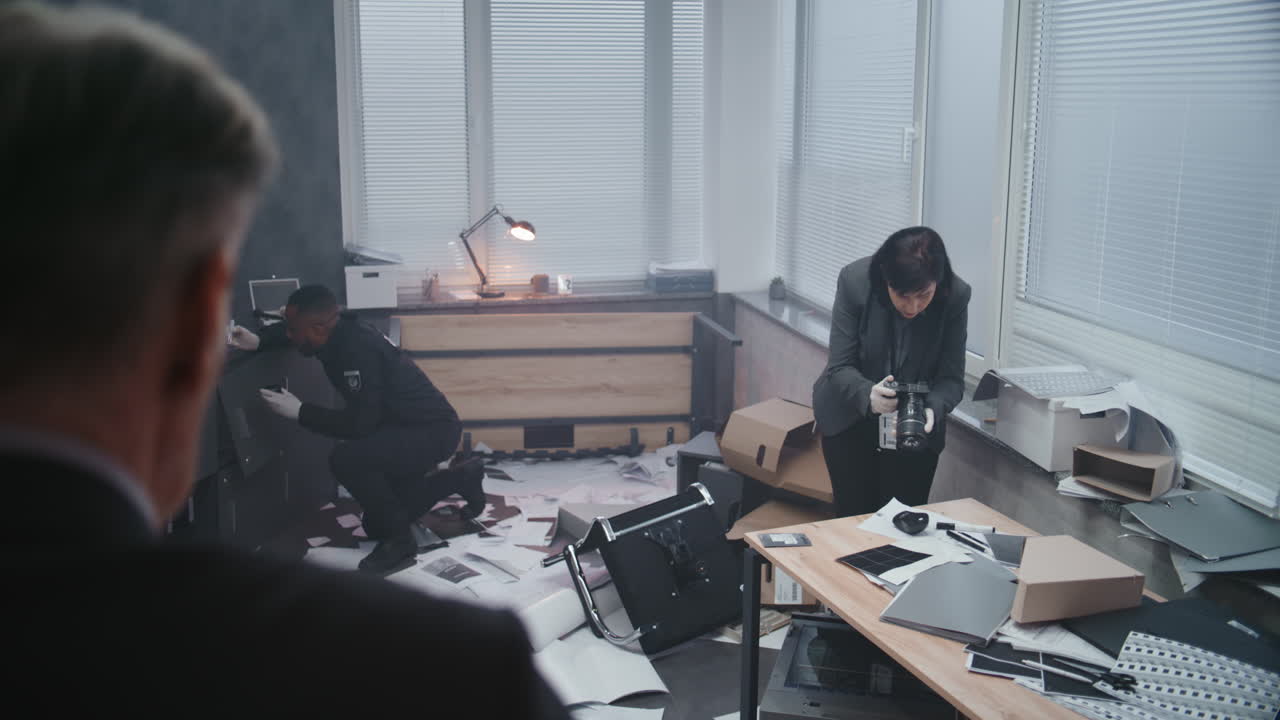 범죄 현장 조사