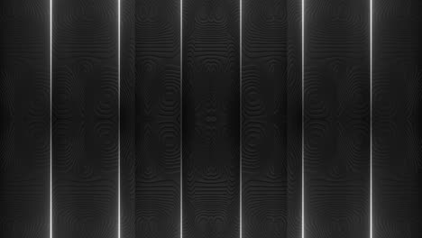 Abstract Black Panel Design with Neon Light