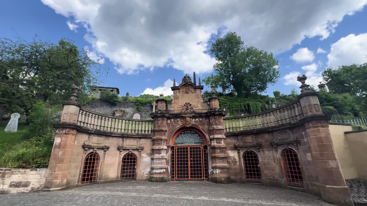 Glasgow Necropolis Entrance Facade Gateway