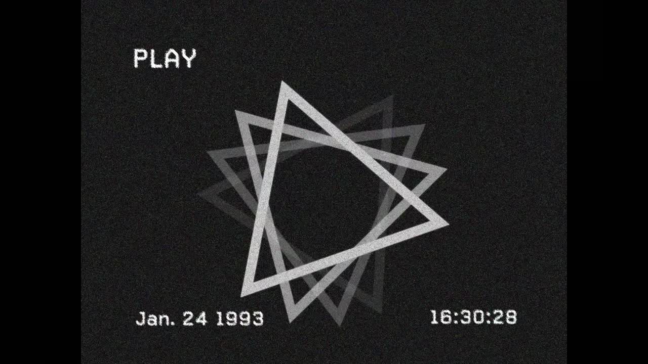 animación de la interferencia sobre triángulos en movimiento