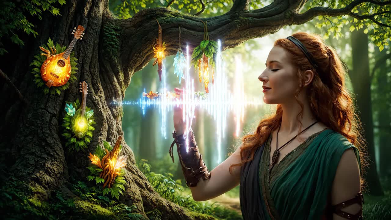 Enchanting Forest Musician