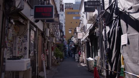 golden gai bar street in shinjuku daylightexplore the quiet charm of shinjuku’s iconic golden gai alleys during the day.