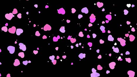 particle pop abstract effect background