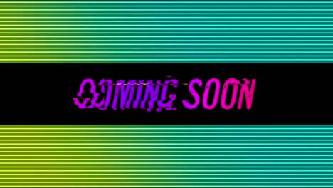 Animation-of-coming-soon-text-and-lines-over-black-background