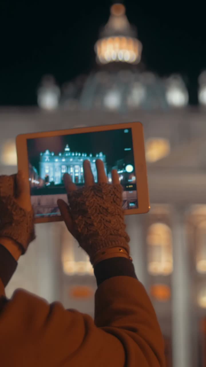 St. Peter's Basilica at Night