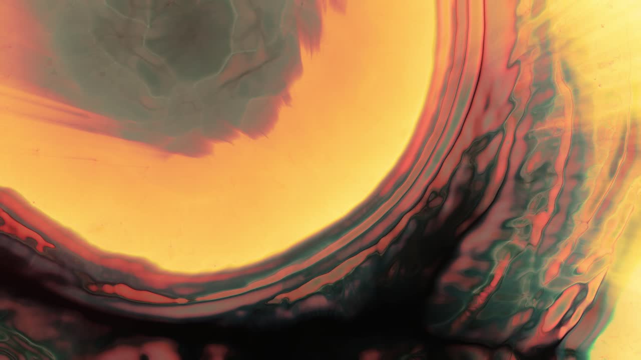 el efecto de la nebulosa cósmica colorida - macro