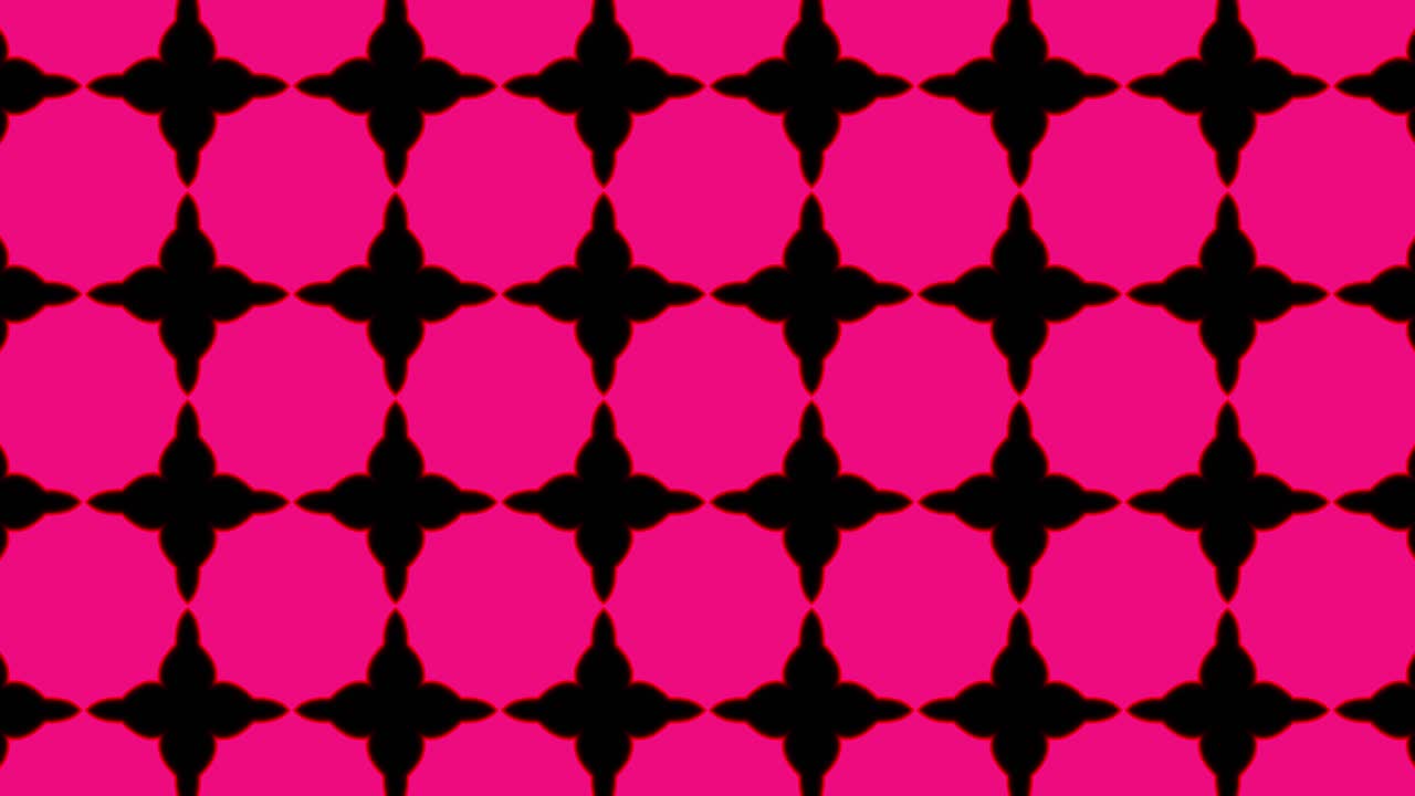 fondo de patrón sin costuras geométrico rosa abstracto. rayas abstractas bucle de caleidoscopio. rápido psicodélico colorido fondo de kaleidoscopio vj. discoteca fondo de movimiento abstracto. efecto caleidoscope