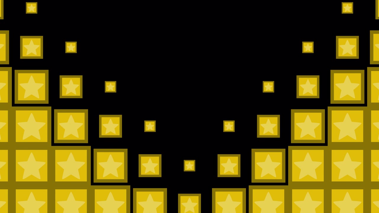 Geometric Pattern with Stars and Squares