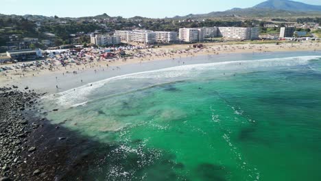 los molles beach, northern coast of chile