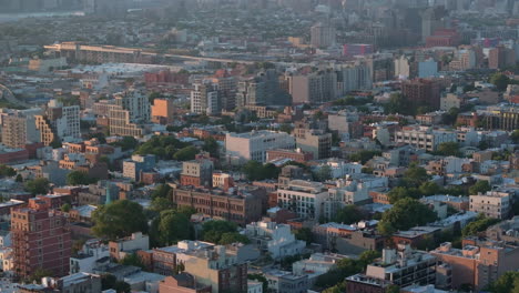 aerial view of buildings in brooklyn