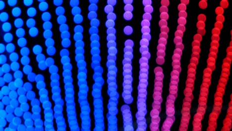 túnel de borroso colorido bokeh luz desenfocado fondo y textura para navidad