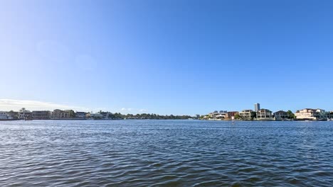 scenic boat ride through gold coast canals