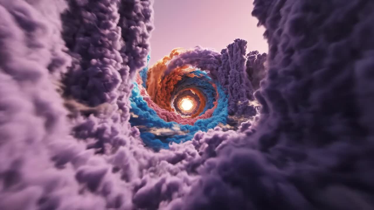 Colorful Cloud Vortex