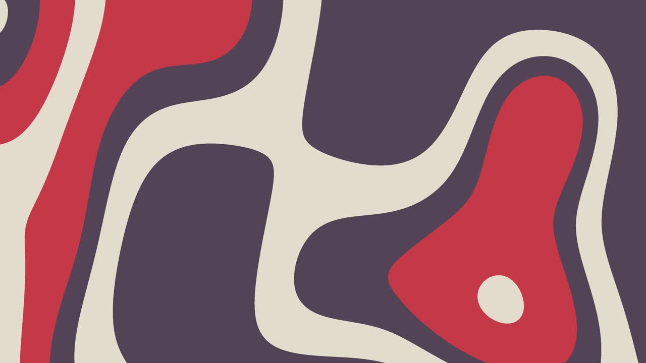 Smooth Wave Round Shapes Background