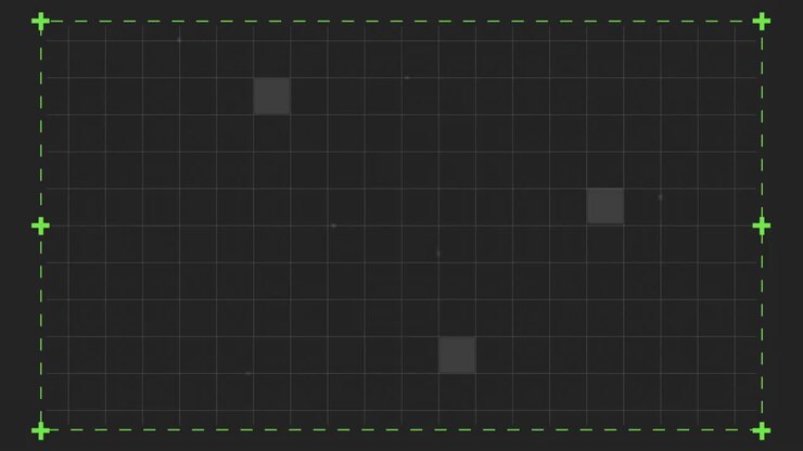 Digitally generated video of outline