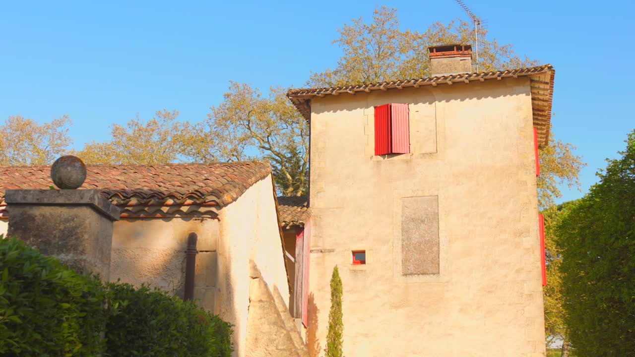 Domaine de Malagar en Gironde, France, demeure de l'écrivain français François Mauriac.