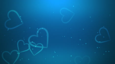 valentines day shiny background animation romantic heart 6