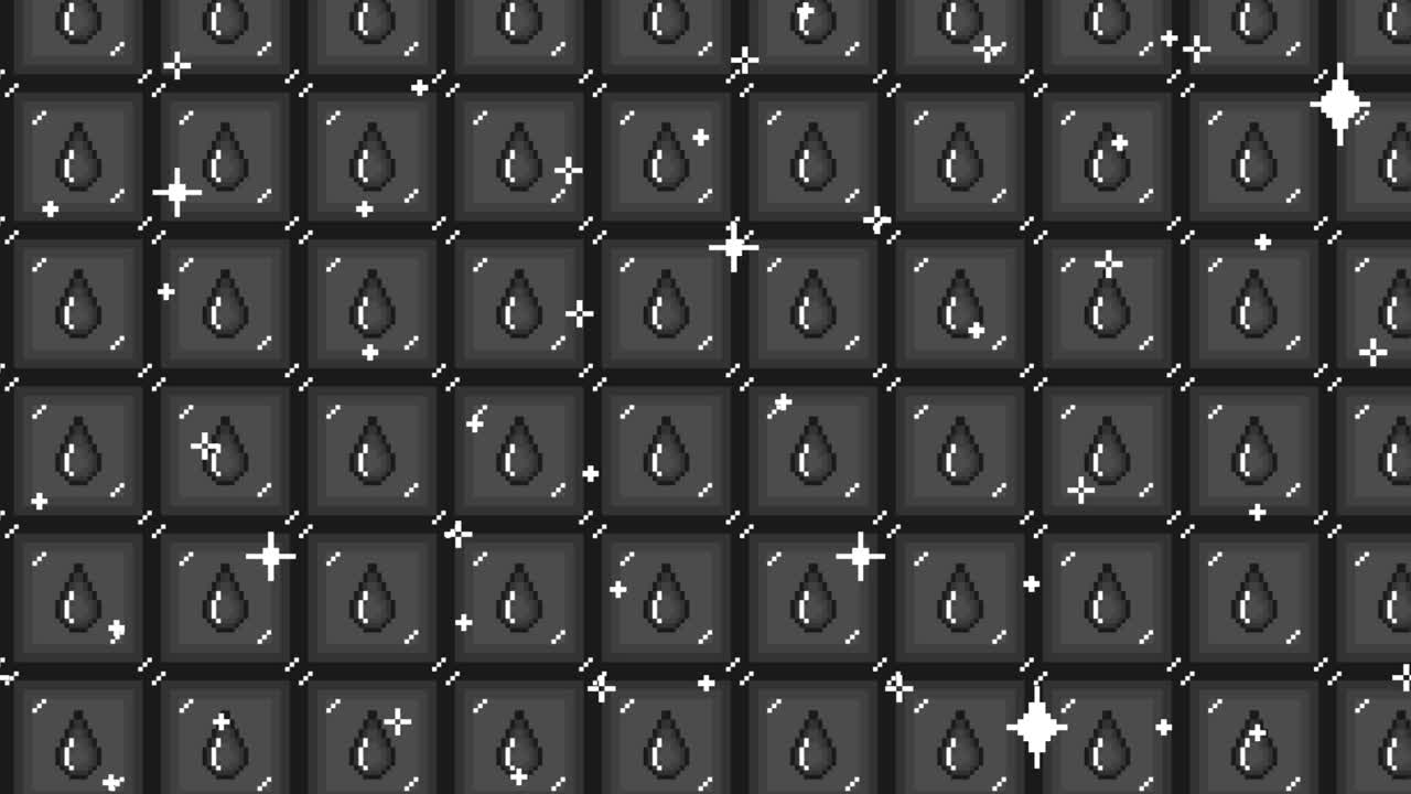 Pixel art tile drop icon Looping animated background. 1080p (6).mp4