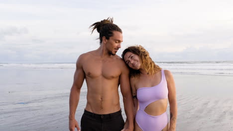 couple holding hands outdoors