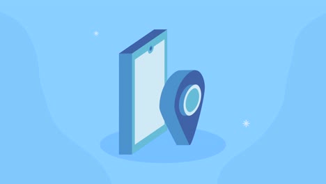 tecnología de dispositivos inteligentes animación de gadgets