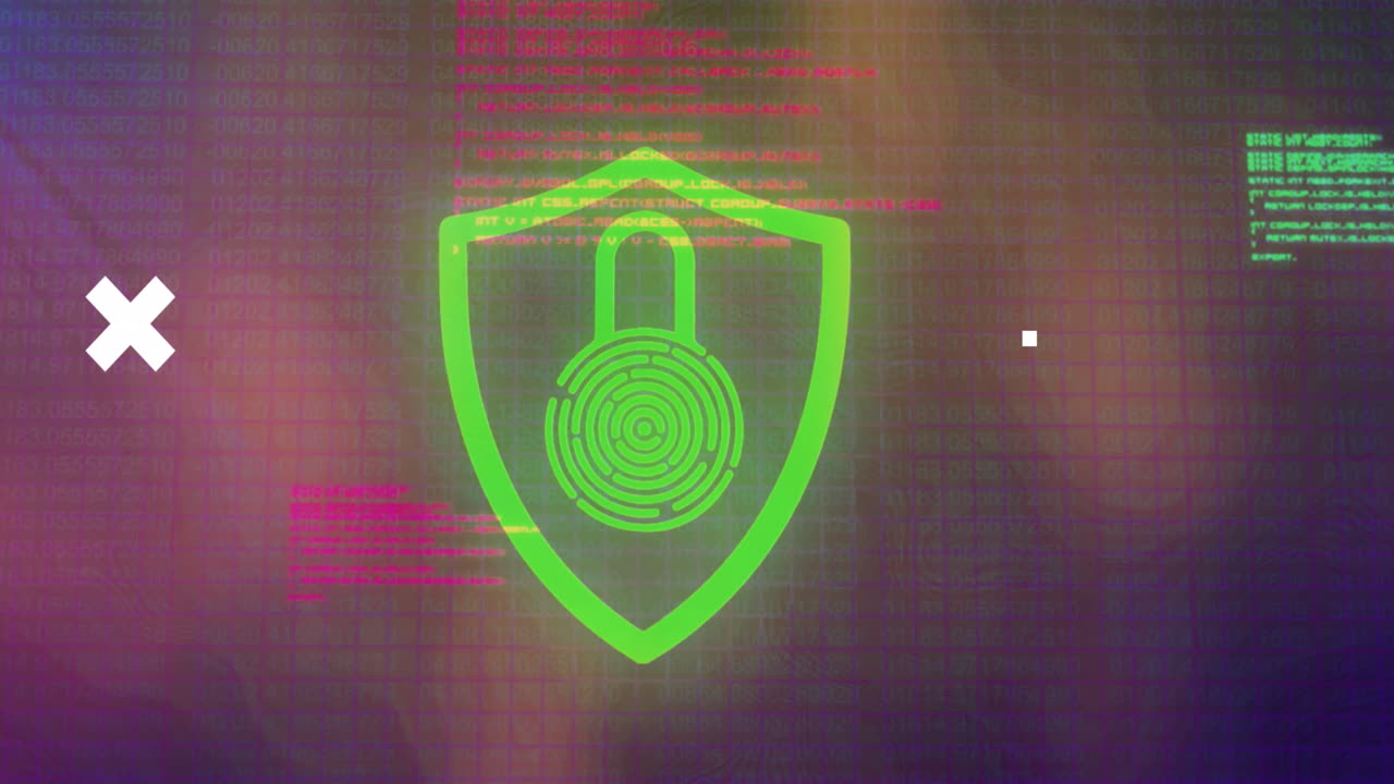 animación del procesamiento de datos en todo el mundo