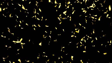 brilliant festive confetti randomly fly and endlessly fall down.